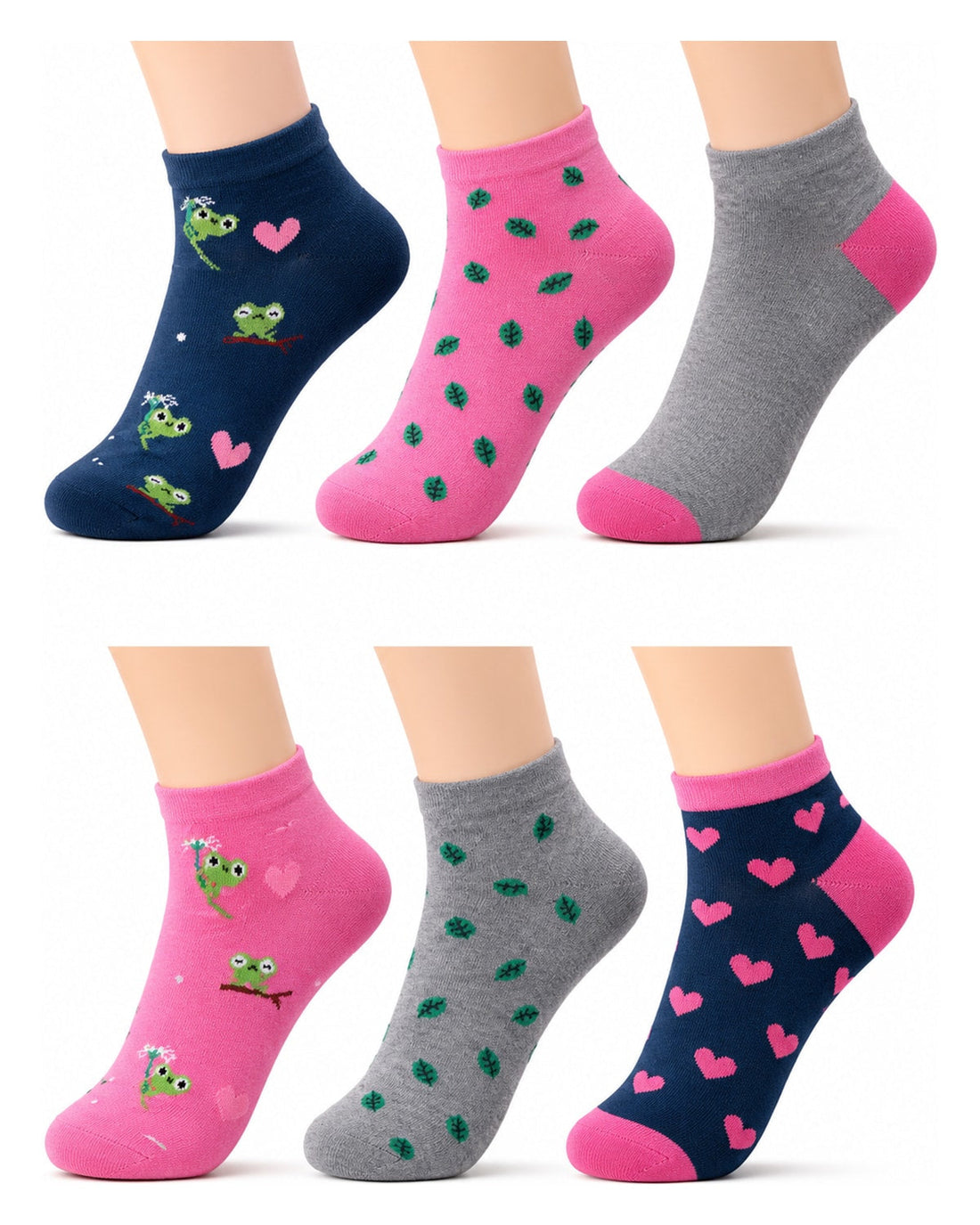 Niñas Calcetines #2238G (Docena)