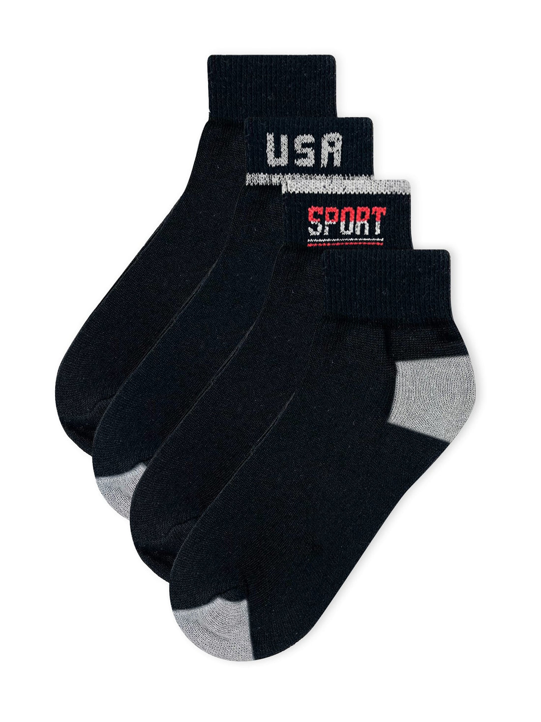 Low Cut White Cotton Socks (Dozen)