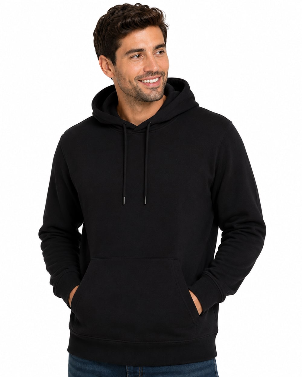 Hombre Sudadera Ligera de Felpa con Capucha #01
