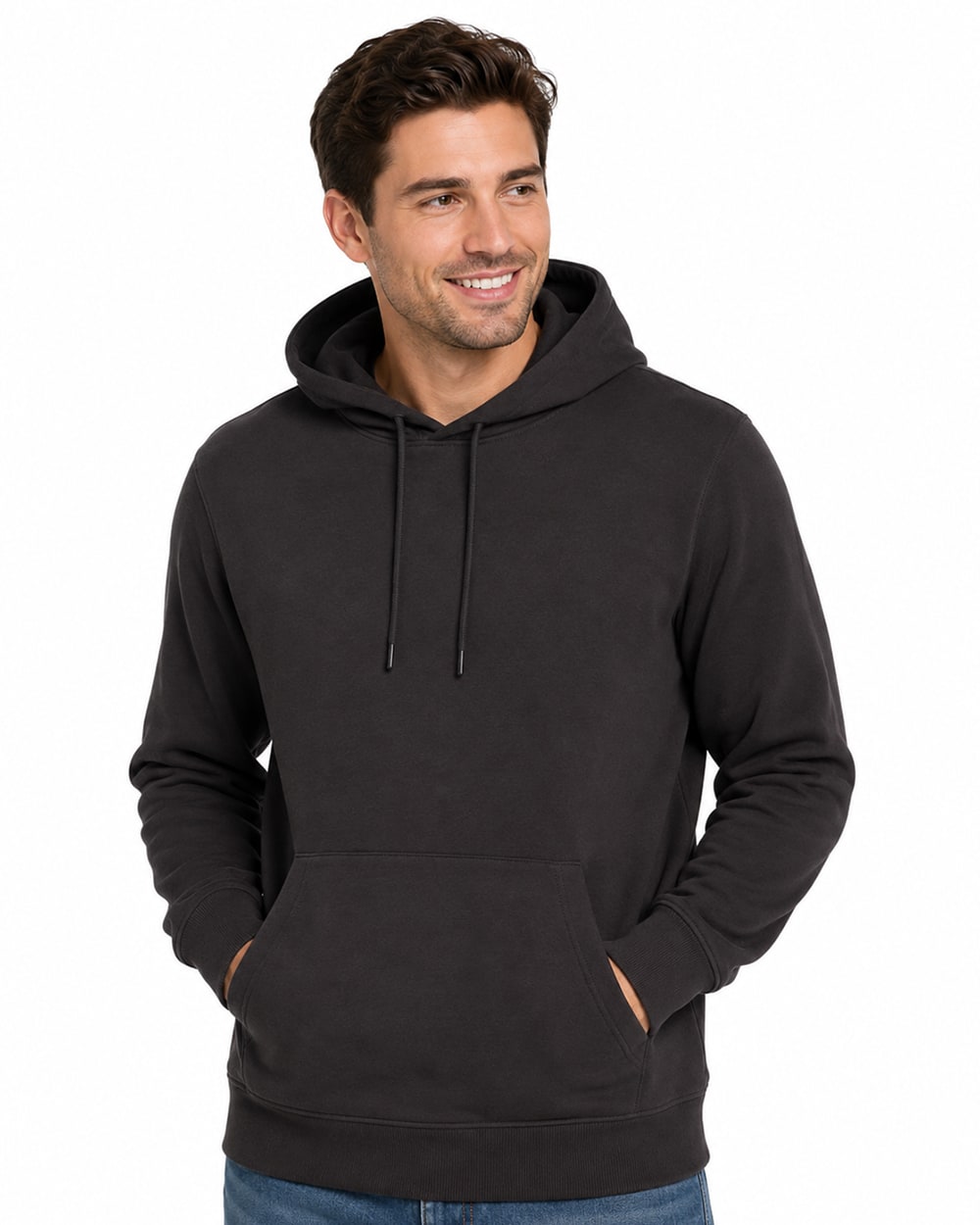 Hombre Sudadera Ligera de Felpa con Capucha #01