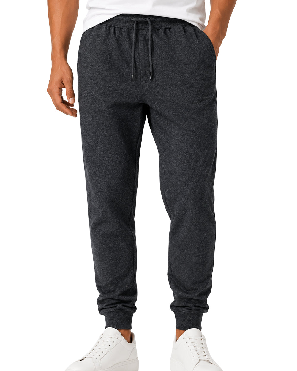 Hombre Pantalón Jogger de Felpa Ligera #03