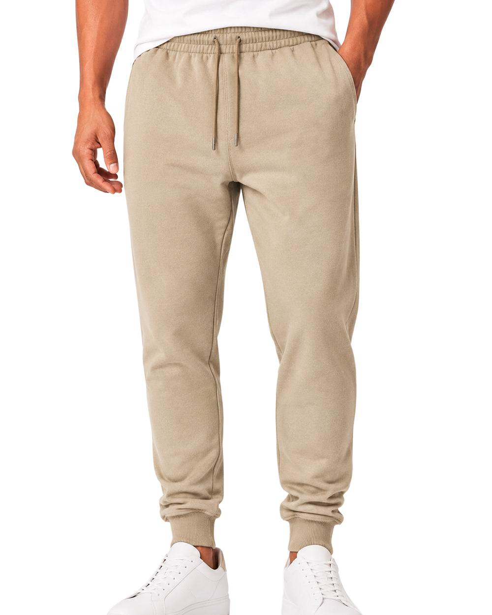 Hombre Pantalón Jogger de Felpa Ligera #03