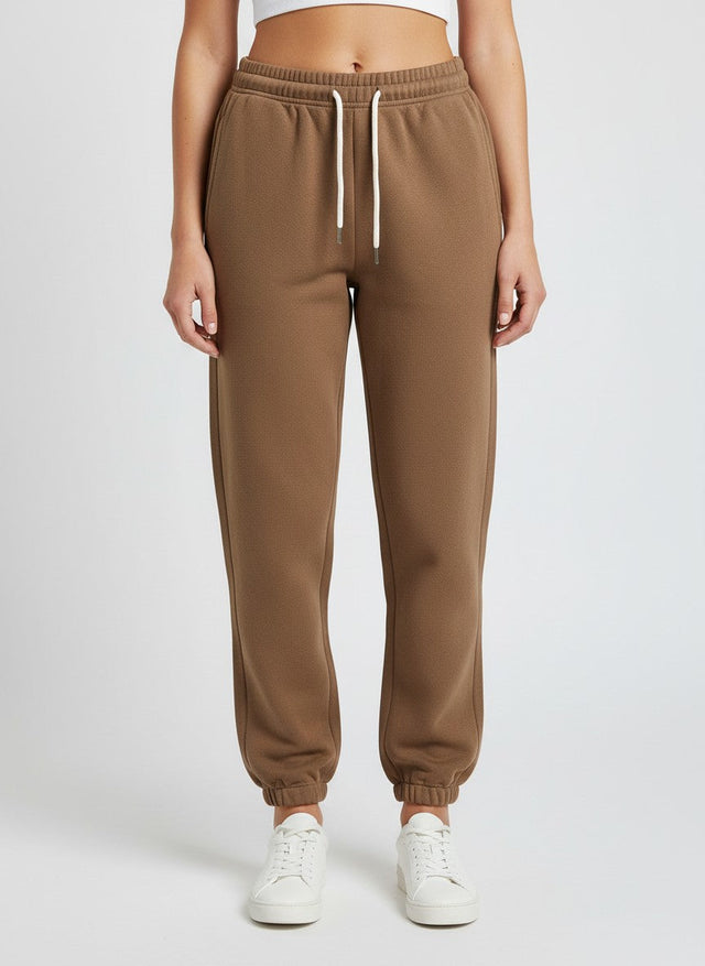 Mujer Pantalón Jogger de Felpa #07
