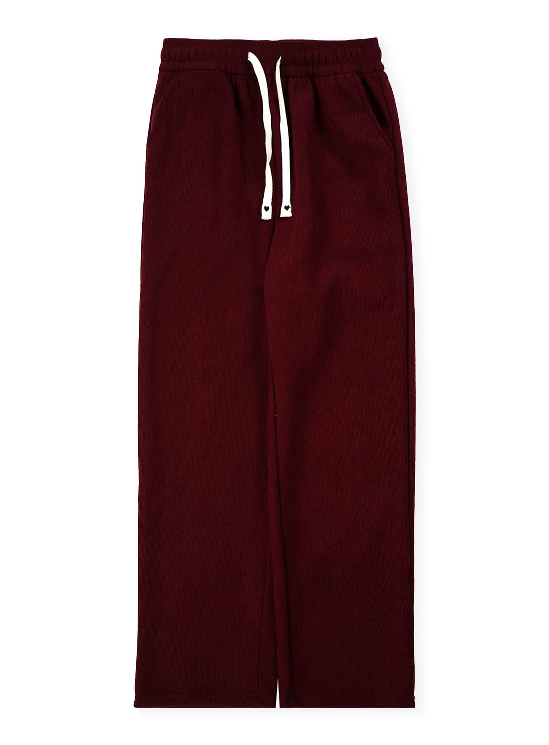 Pantalon de pana de pierna ancha para mujer #08
