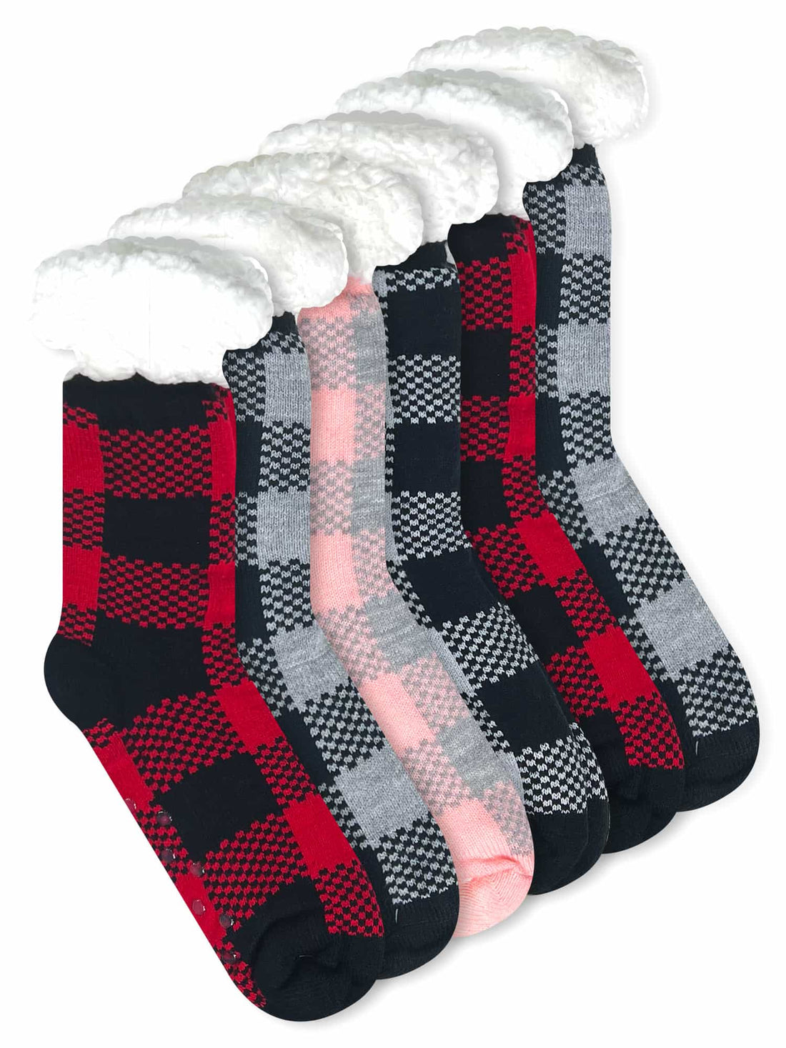 Sherpa-Lined Socks #033 (Dozen)