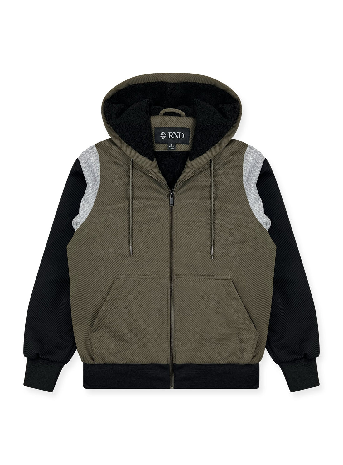 Sudadera Texturizada con Capucha Sherpa Hombre #105