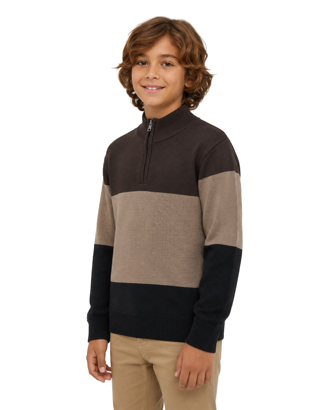 Niños Sueter de rayas W26-8