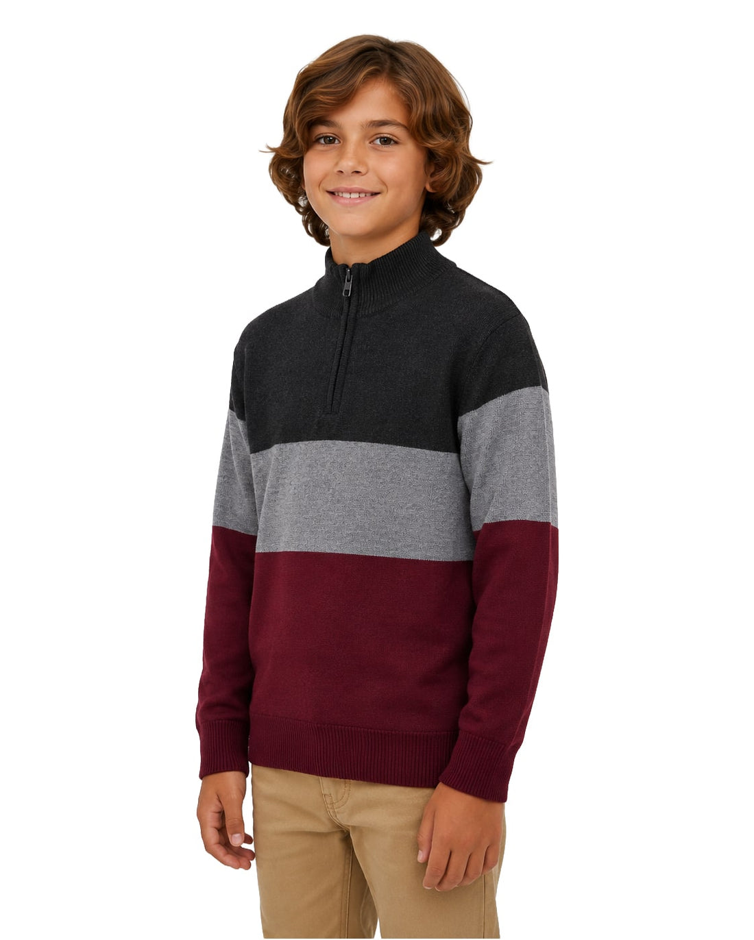 Niños Sueter de rayas W26-8