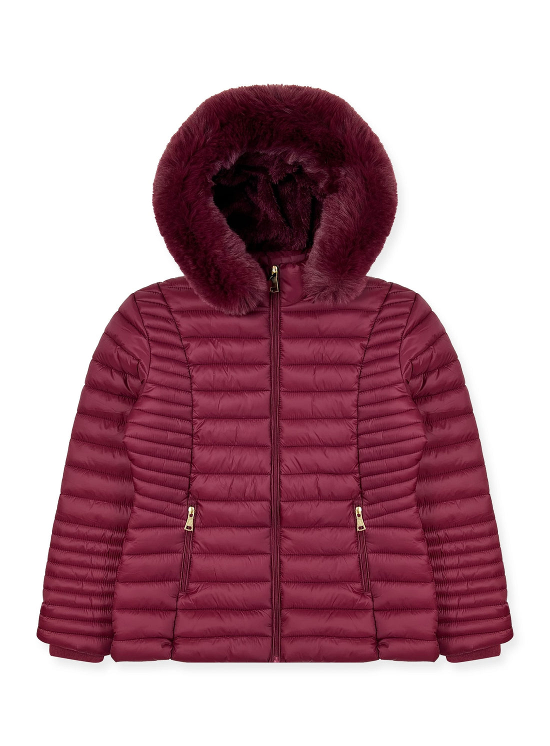 Chaqueta con Capucha Pelo Sintético #J25