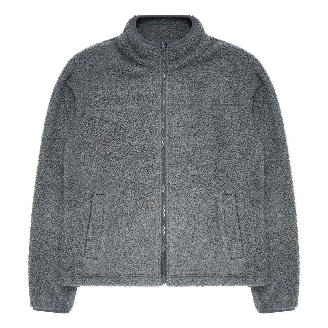 Chaqueta polar sherpa con cremallera para hombre J13