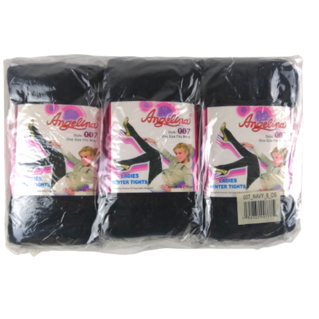 Malla de Mujer Unitalla color Negro 'Angelina' (Docena)