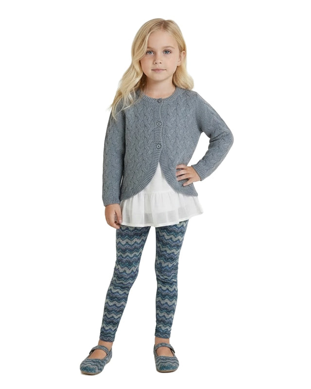 Niñas 2PC Sweater & Leggings Set #1903