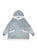Sudadera con capucha tipo manta y forro de sherpa P43