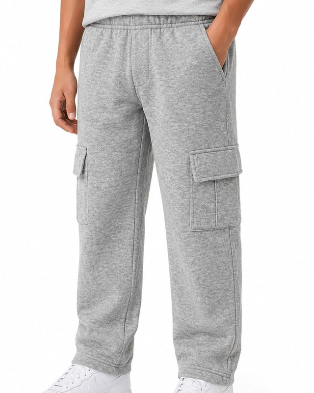 Niños Pantalón Cargo de Felpa #16