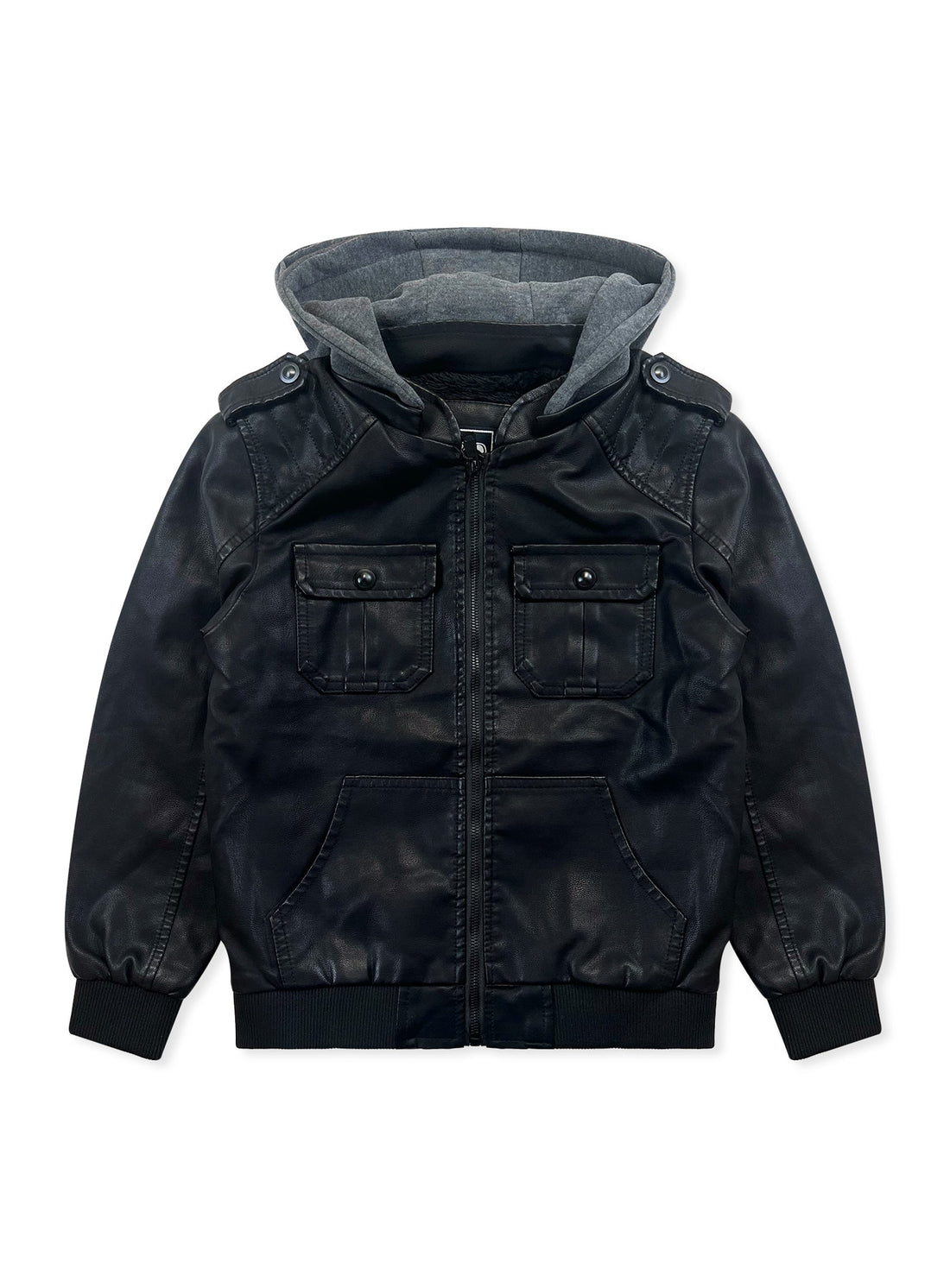 Chaqueta de Cuero Sintético Niño