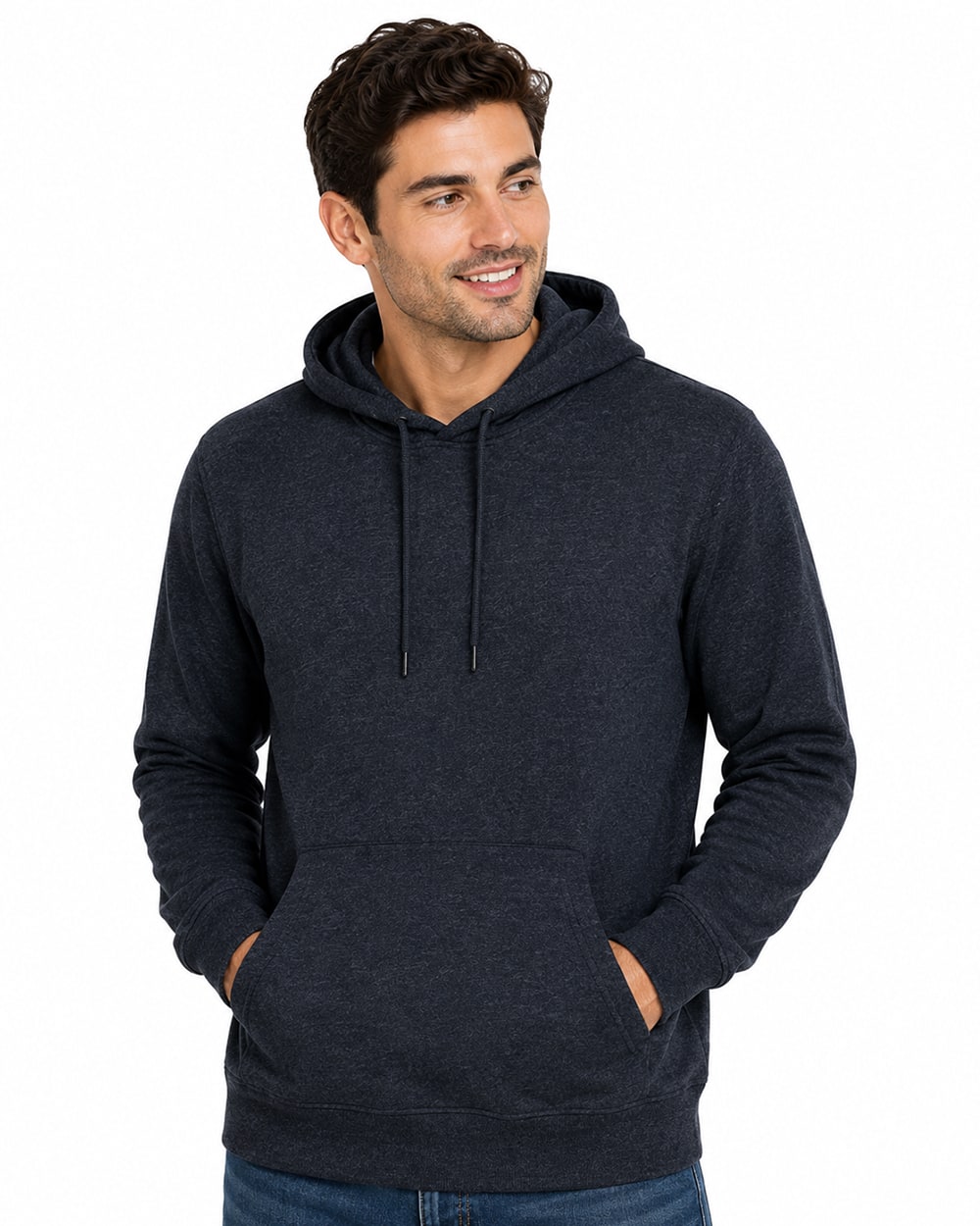 Hombre Sudadera Ligera de Felpa con Capucha #01