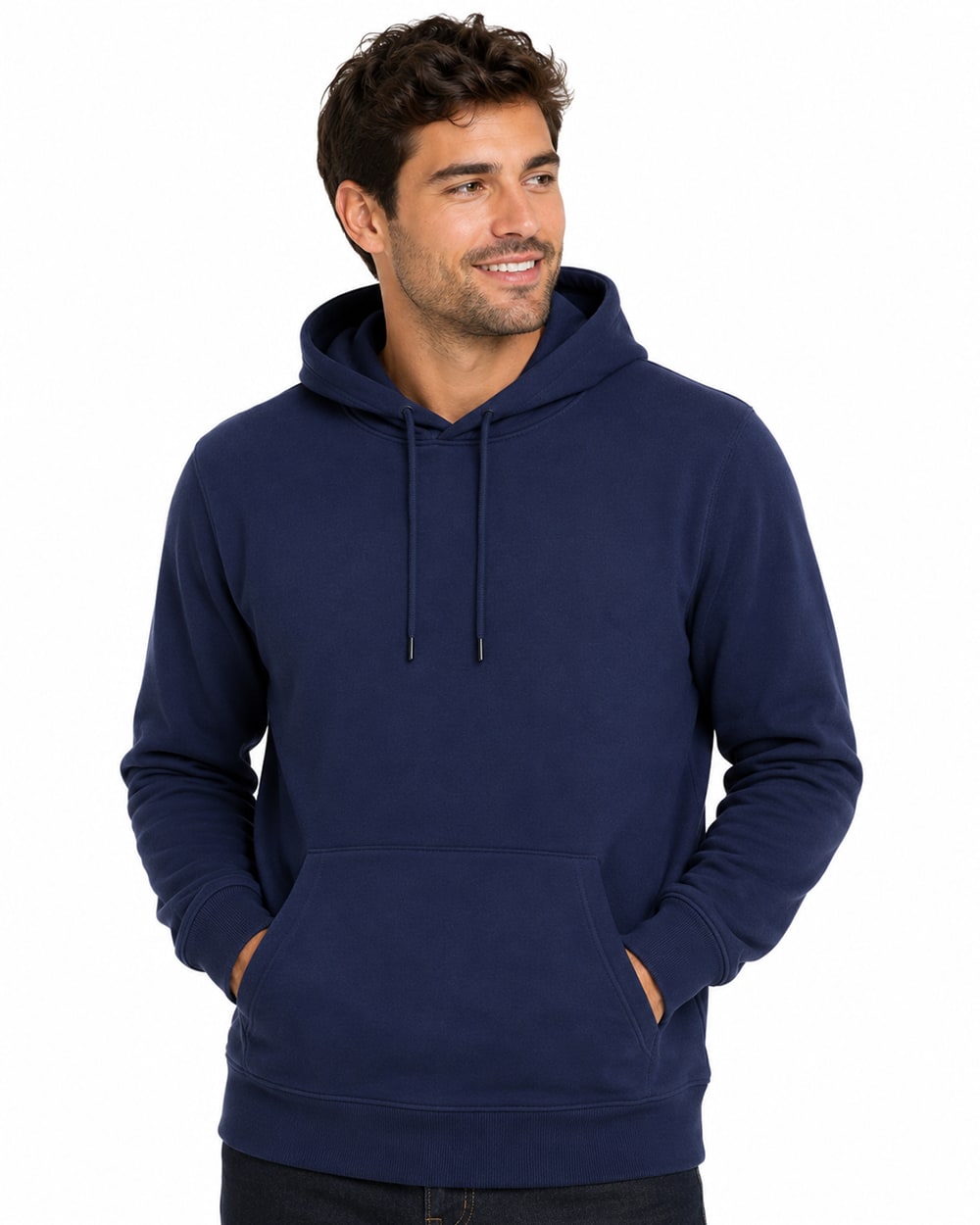 Hombre Sudadera Ligera de Felpa con Capucha #01