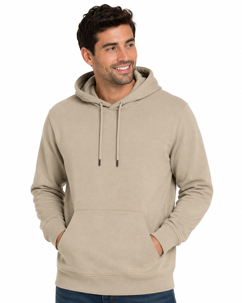 Hombre Sudadera Ligera de Felpa con Capucha #01