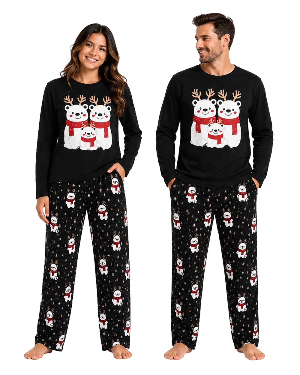 Pijama Familiar a Juego para Adultoos #123
