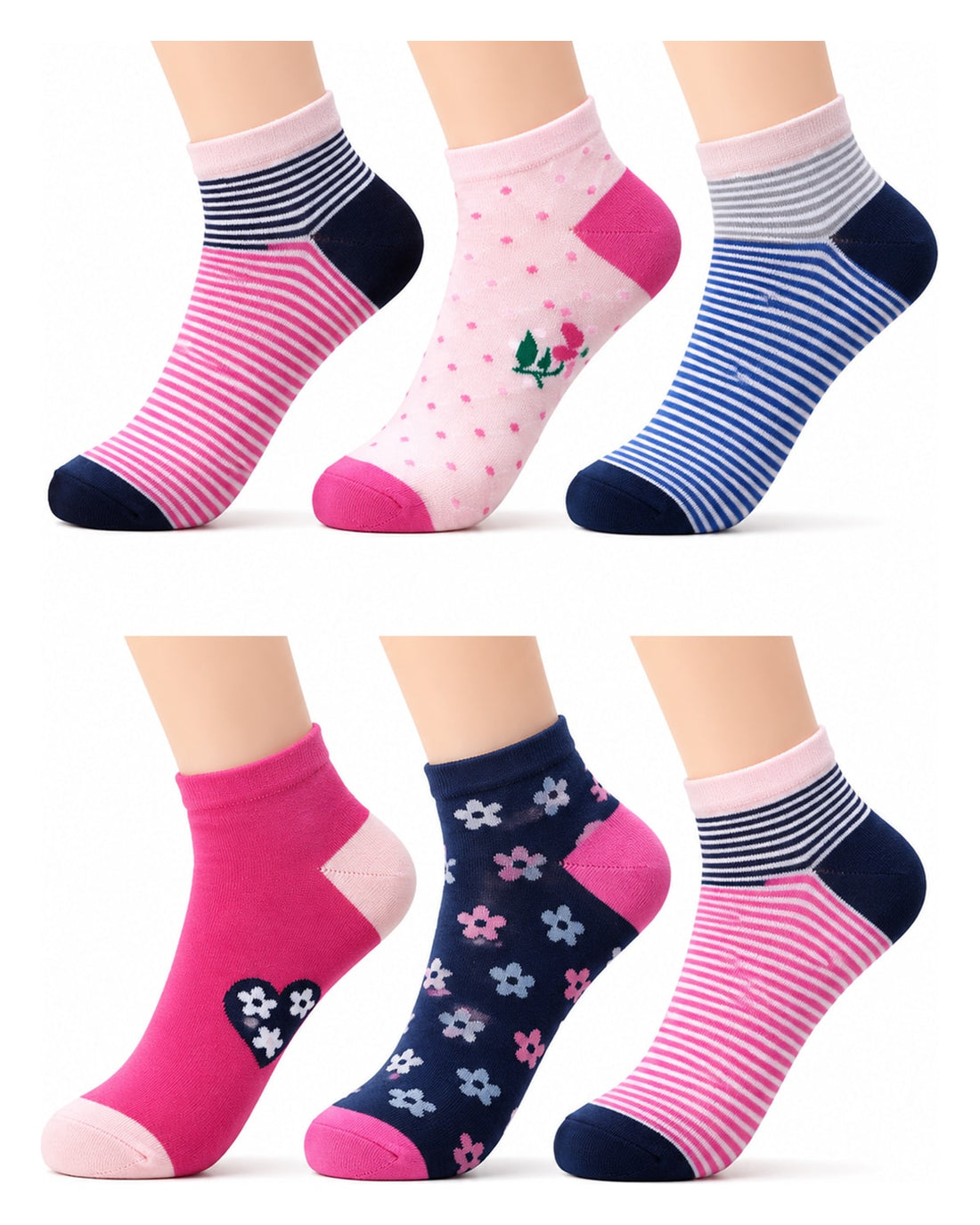 Niñas Calcetines #G3 (Docena)