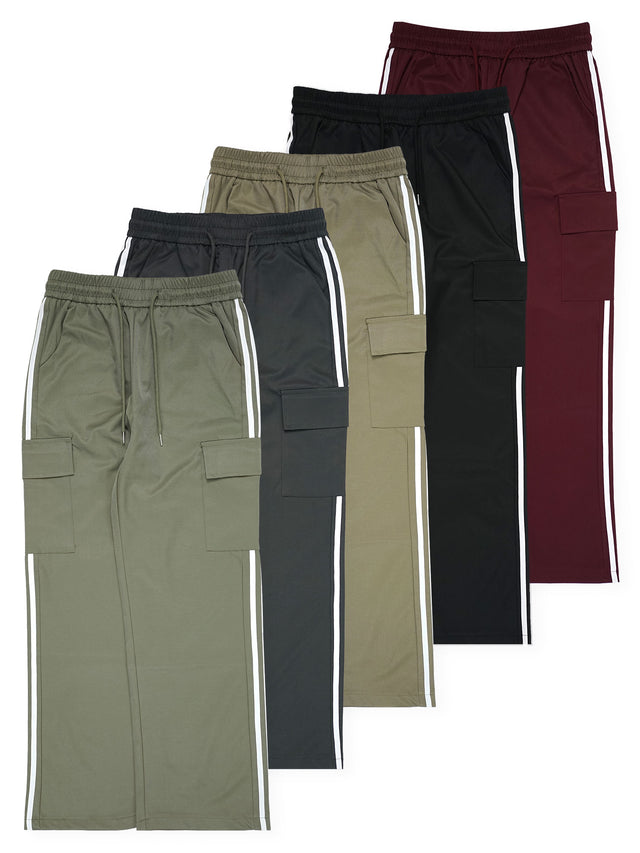 Pantalon Cargo Pierna Ancha Mujer #02