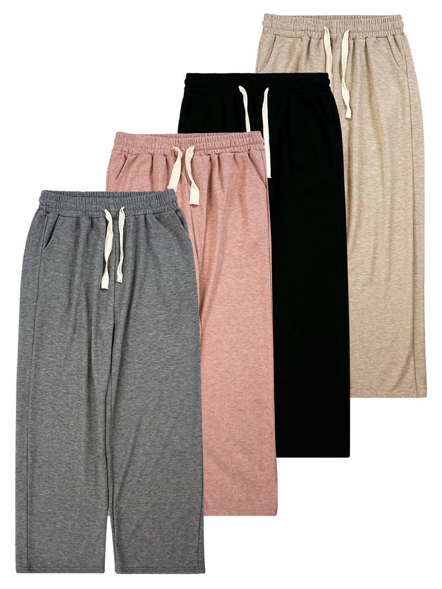 Pantalones de pierna ancha para mujer #04