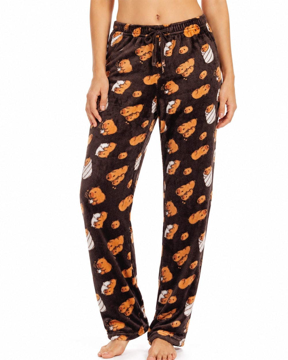 Mujer Pantalón Lounge de Micro Polar #08