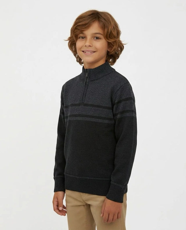 Niños Sueter de rayas W26-4