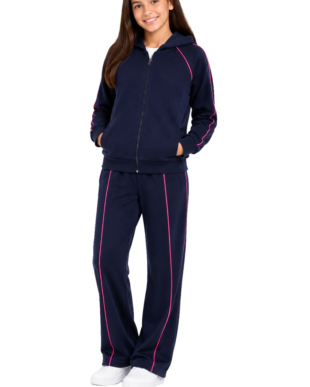 Girls' Hoodie & Track Pants Set #N18