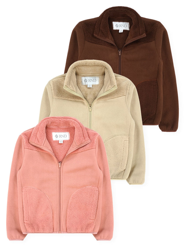 Chaqueta Forro Sherpa Micropolar Niña #53