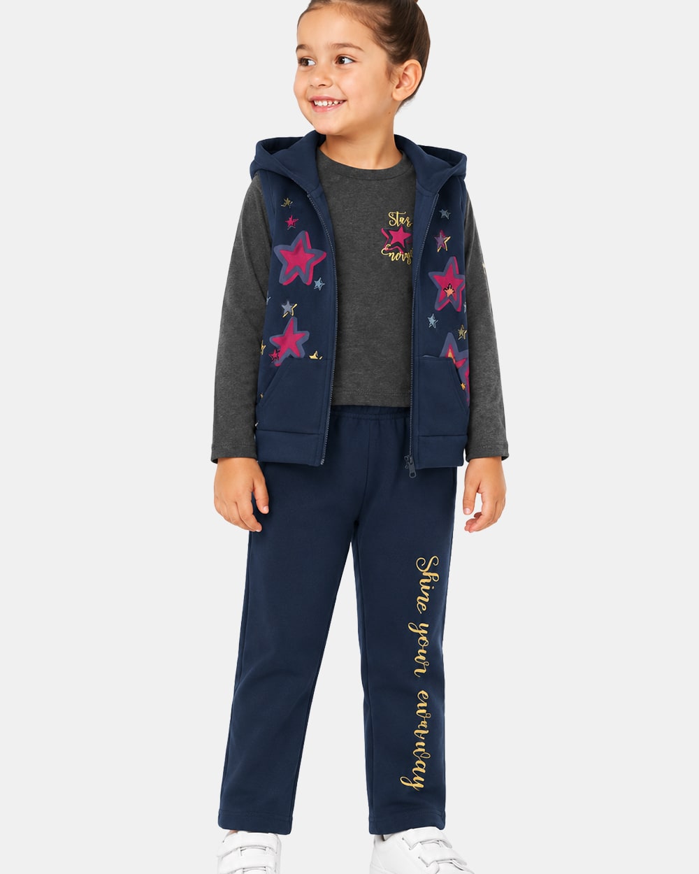 Girls' 3PC Fleece Set #T19
