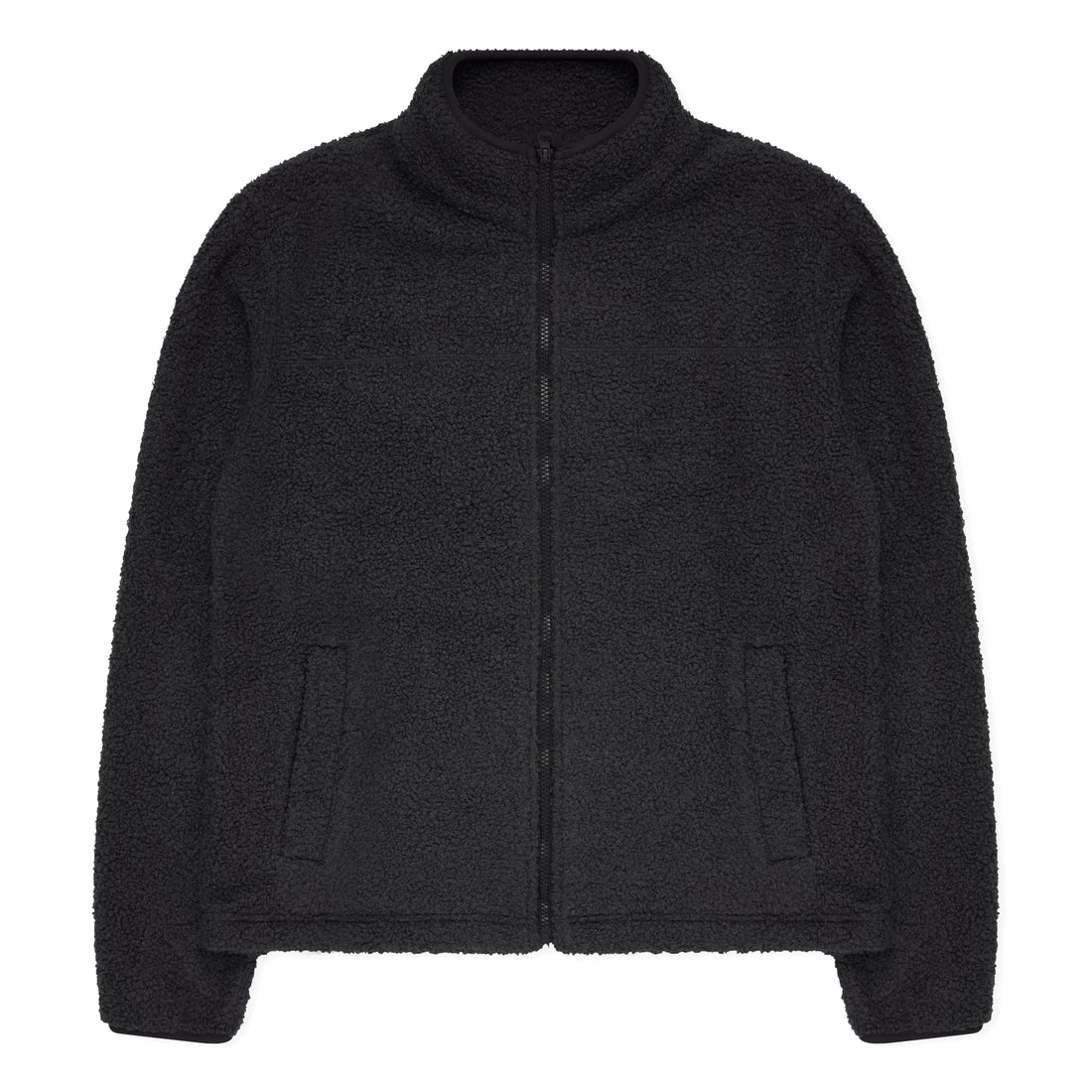 Chaqueta polar sherpa con cremallera para hombre J13