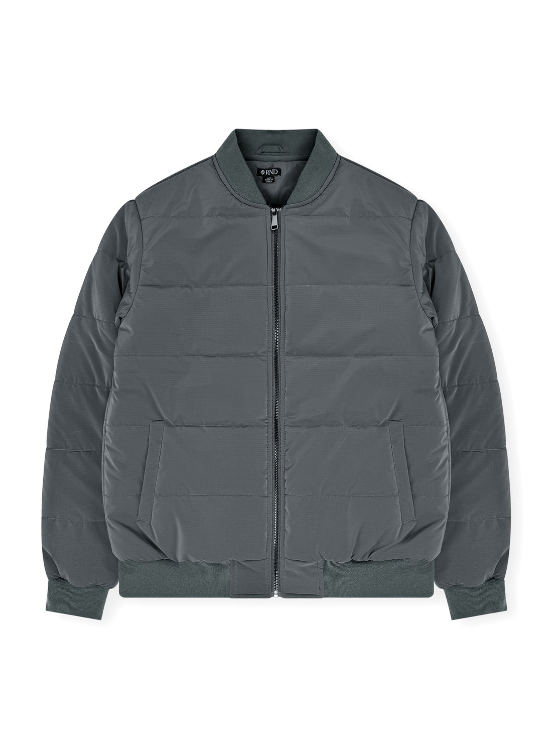 Chamarra alcolchonada con cremallera para hombre J15