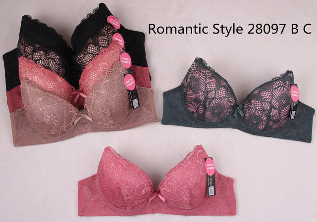 Brasier Romantic en copa B y copa C.