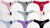 Pantaleta estilo Tanga (48pcs)