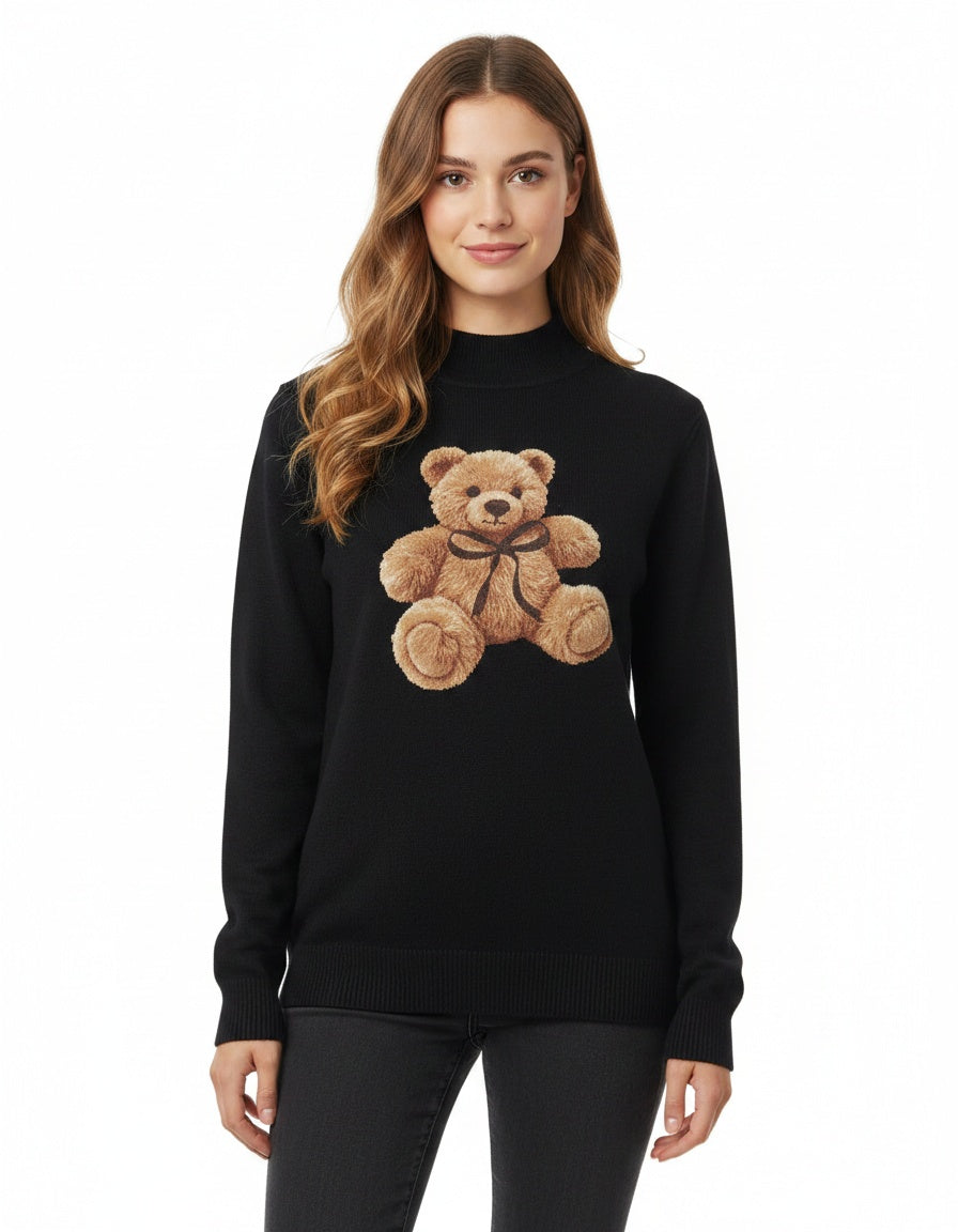 Crewneck Bear Sweater