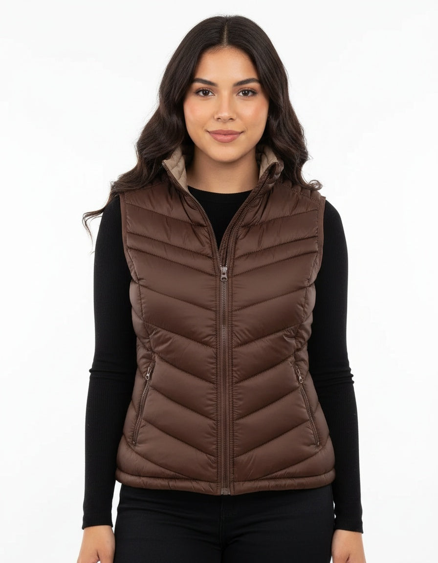 Chaleco Acolchado Reversible
