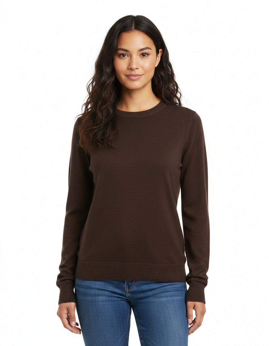 Plain Sweater Crewneck