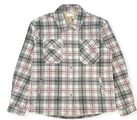 Chaqueta de felpa con sherpa para mujer(12 unidades)