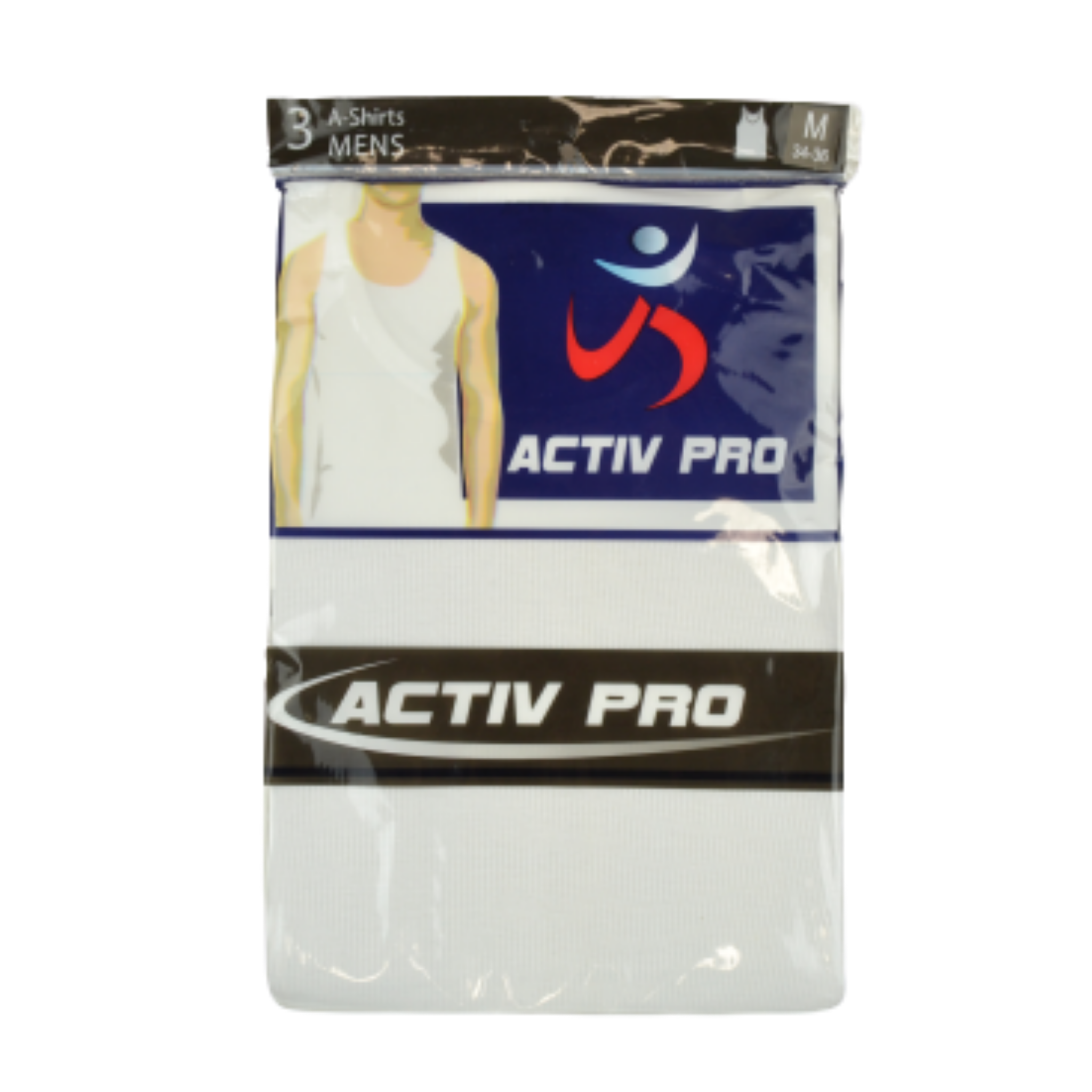 Playera de resaque color blanco ACTIVPRO Docena