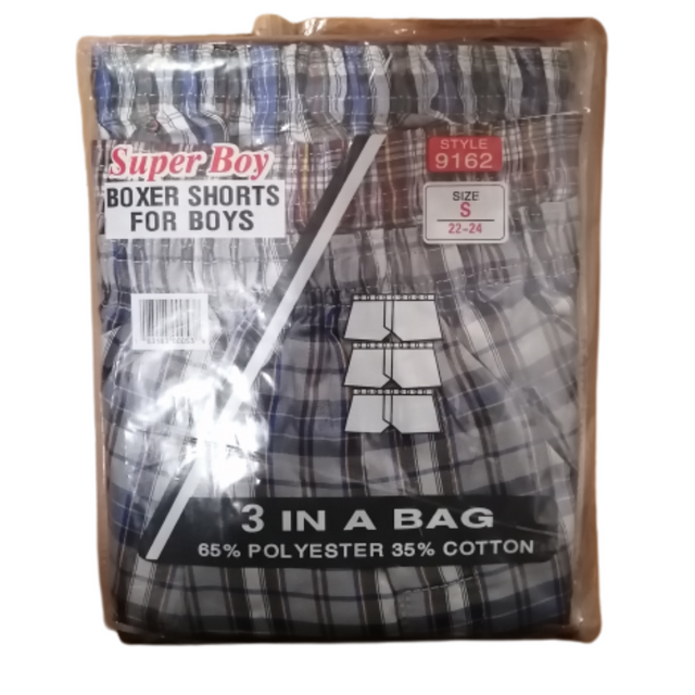 Super Boy Boxers con Cuadrito Para Niños (Docena)