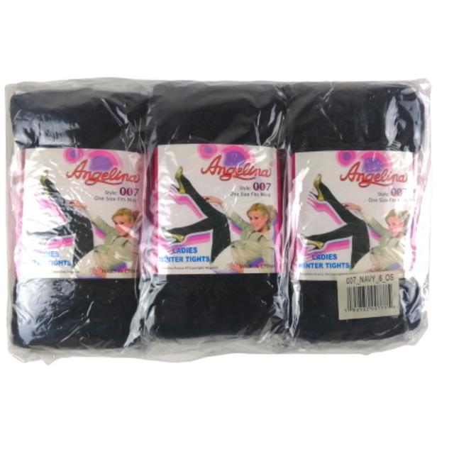 Malla de Mujer Unitalla color Negro 'Angelina' (Docena)