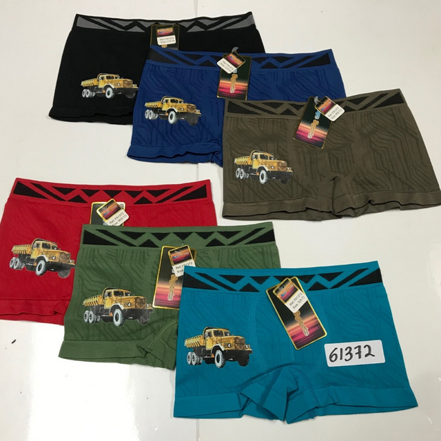 Boxer de Licra para Niño - Corrida S-M-L (36 Piezas)