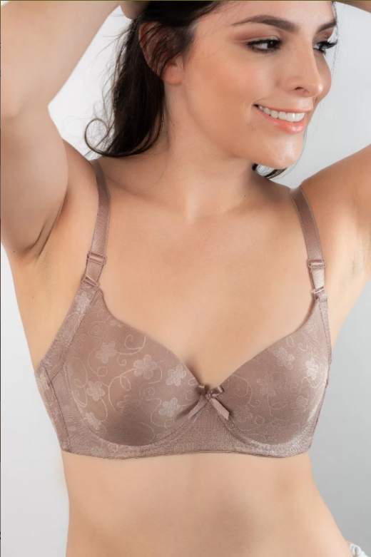 Sosten Economico Copa B Corrida 32B 38B Con Encaje Disenos Variados 24 Piezas