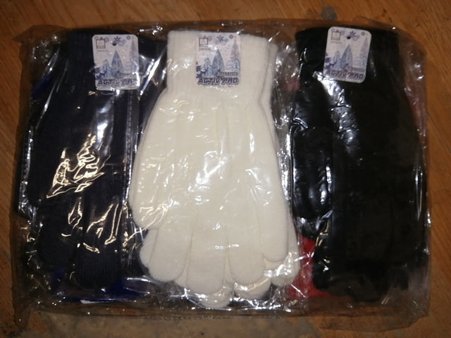 Guantes Colores Solidos para Niño (Docena)