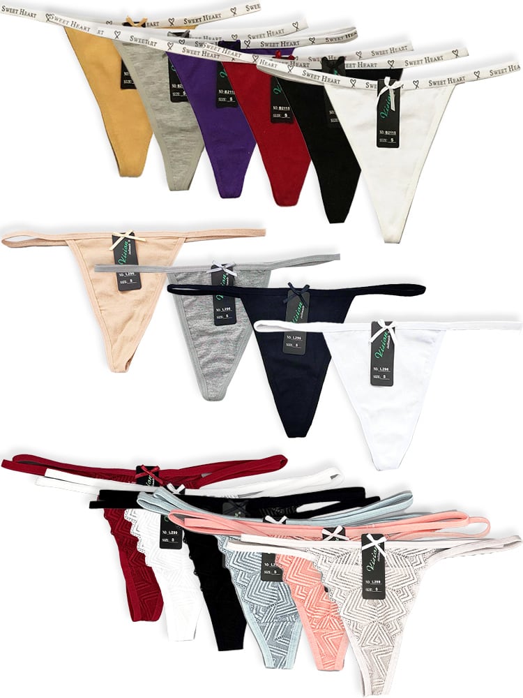 Corrida de Tanga (48 Piezas S,M,L,XL)