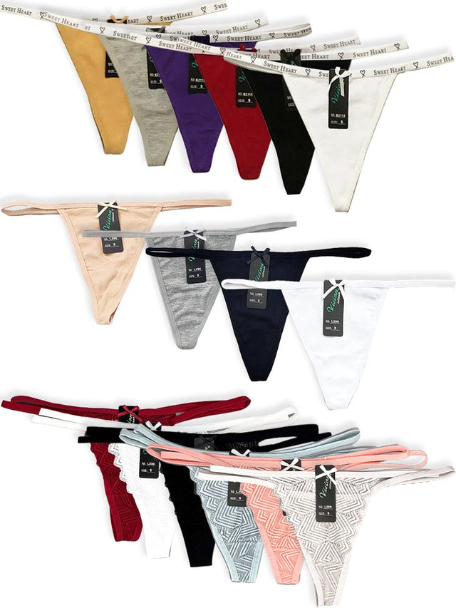 Corrida de Tanga (48 Piezas S,M,L,XL)