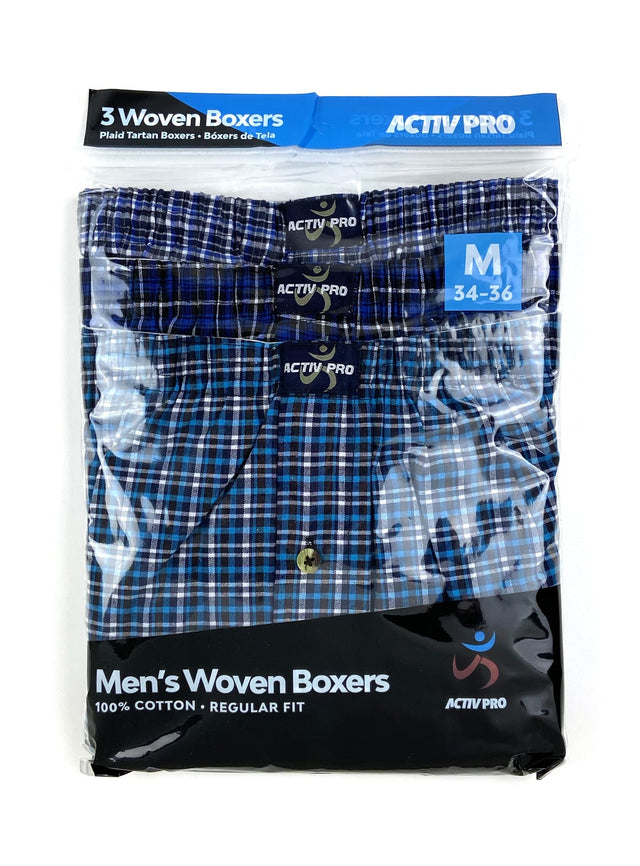 Boxer  de cuadros ACTIV PRO (Docena)
